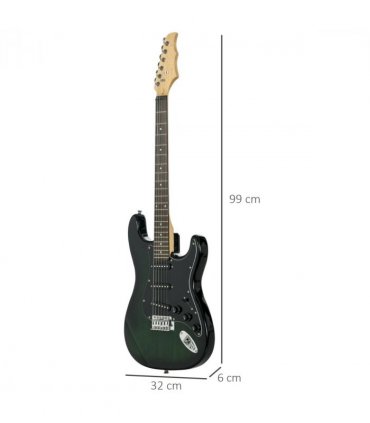 SPORTNOW 6 String Electric Guitar with 15W Amp Digital Tuner Picks Case Bag