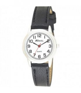 Watch Leather Pink Ravel Ladies Cushion Shaped Brights Strap 26.00 cm