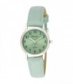 Watch Green Faux Leather 27mm Easy Read Classic Strap R0138 Women's Watch