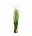 Artificial plant 130cm Green Copper Metal Planter High Quality Realistic Look