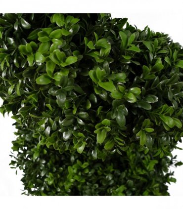 120cm Green Sprial Boxwood Artificial Tree UV Resistant Outdoor Garden & Patio