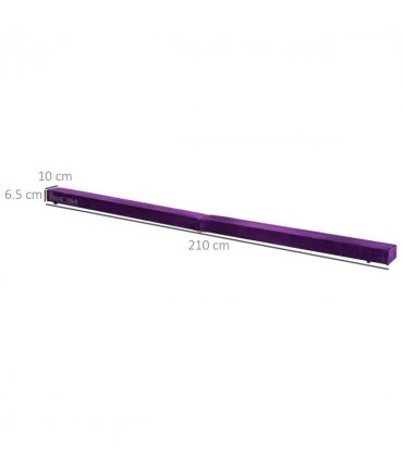 Balance Beam Trainer Kids Teens Fold Skill Performance Suede Purple 2.1M Home