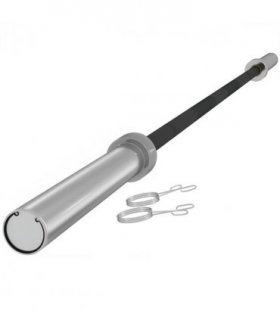 Barbell Bar for 2"/5cm Weight Plates, Home Gym Weight Lifting Bar, 210cm, 20kg