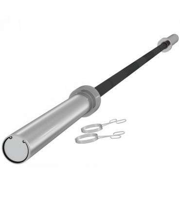 Barbell Bar for 2"/5cm Weight Plates, Home Gym Weight Lifting Bar, 210cm, 20kg