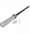 Barbell Bar for 2"/5cm Weight Plates, Home Gym Weight Lifting Bar, 210cm, 20kg