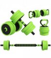 4-in-1 Weight Dumbbells Set, Barbell, Kettlebell, Push Up Stand, 20kg
