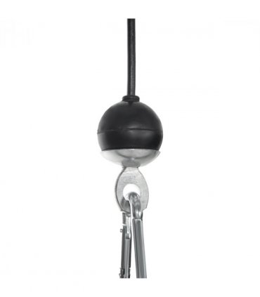 Steel and nylon Black ?2.5 x 36Lcm Cable Pulley System, Lat Pull Down System