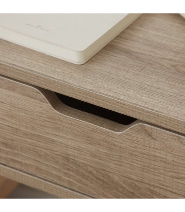 HOMCOM Floating Nightstand Set of 2, Wall Mounted Bedside Table with Drawer