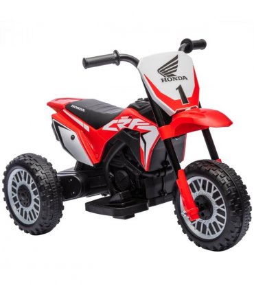 HOMCOM Honda CRF450RL Licensed 6V Kids Electric Motorbike with Horn - Red