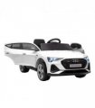 HOMCOM 12V Kids Electric Ride-On Car/ w Remote Control, Lights, Music - White