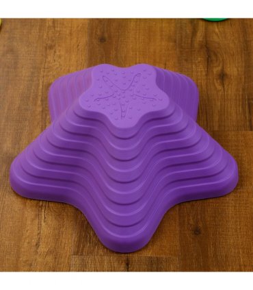 ZONEKIZ Kids Stepping Stones, 11 Pieces Balance River Stones for Obstacle Course