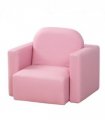 HOMCOM Kids Mini Sofa 2 In 1 Table Chair Set Children Armchair Seat Girl Boys