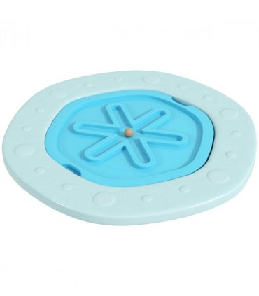 Kids Balance Board Blue Ball Game Improve Focus Motor Skills Spatial Awareness