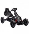 HOMCOM Children Pedal Go Kart with Adjustable Seat, Handbrake - Black