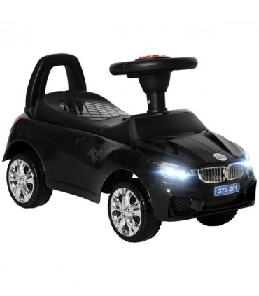 HOMCOM Ride on Car Baby Toddler Walker Foot to Floor Sliding Car Slider Black