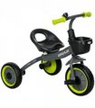 AIYAPLAY Trike with Adjustable Seat Basket Kids Tricycle for 2-5 Years Old Black