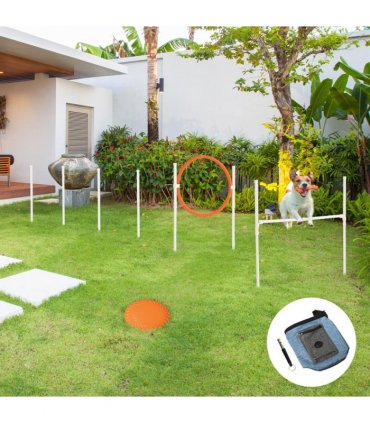 Dog Agility Equipment Obedience Training Set for Dogs - Multicoloured