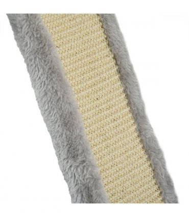 PawHut Cat Wall Furniture with Hammock Platforms Ladder Scratching Post - Grey