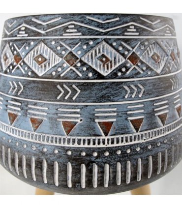 44cm x 26cm  Aztec Blue Composite  Large Planter