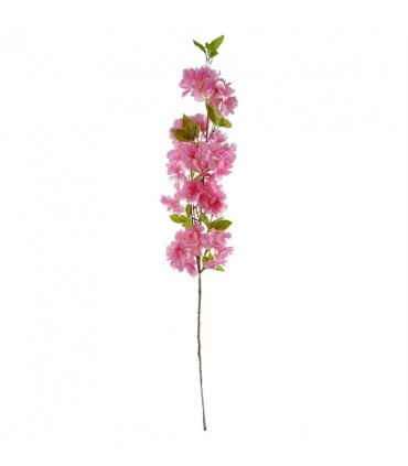 Pack of 6 x 100cm Pink Artificial Blossom Stem