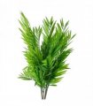 Artificial Bamboo Fern Stem Green 85cm Pack of 6 for Garden & Patio Decor
