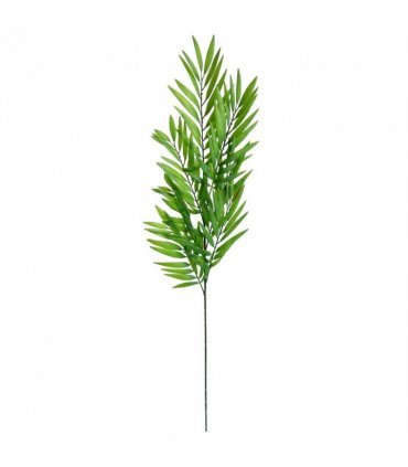 Artificial Bamboo Fern Stem Green 85cm Pack of 6 for Garden & Patio Decor