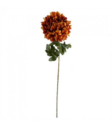 Pack of 6 x 75cm Extra Large Reflex Chrysanthemum - Orange