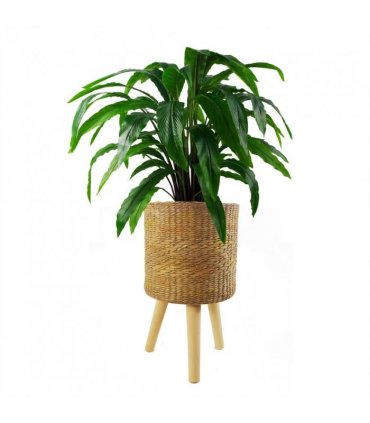 54cm x 30cm Rattan Effect Composite Large Planter