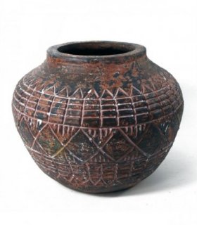 23cm x 30cm Large Aztec Vase Planter