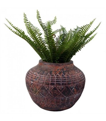 23cm x 30cm Large Aztec Vase Planter