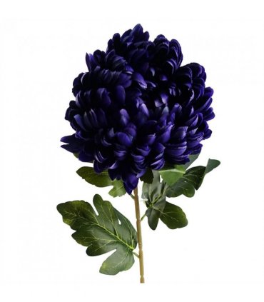 Pack of 6 x 75cm Extra Large Reflex Chrysanthemum - Purple