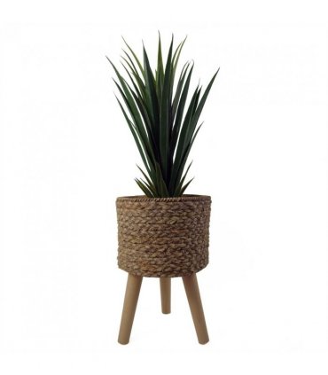 39cm x 26cm Woven Effect Composite Large Planter