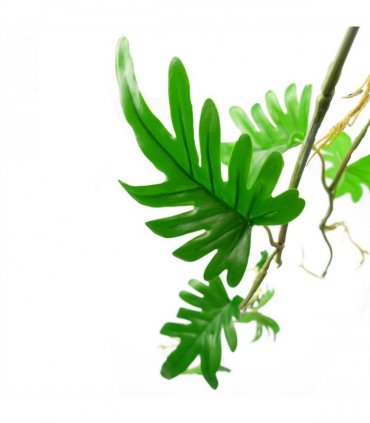 Artificial Hanging Trailing Philodendron Small Leaf Plant Green 100cm Pack of 6