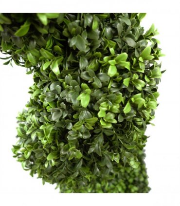 120cm Pair of Spiral Buxus Artificial Tree UV Resistant Outdoor