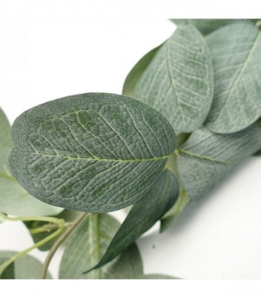 Artificial Hanging Trailing Evergreen Plant Pack of 6 Realistic Green Leaf 150cm