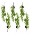 Artificial Hanging Maidenhair Fern Plant Dark Green 100cm Pack of 6 x 100cm