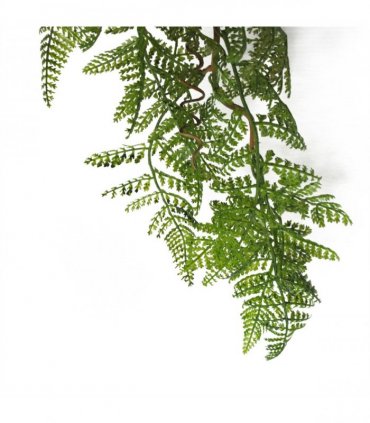 Artificial Hanging Maidenhair Fern Plant Dark Green 100cm Pack of 6 x 100cm
