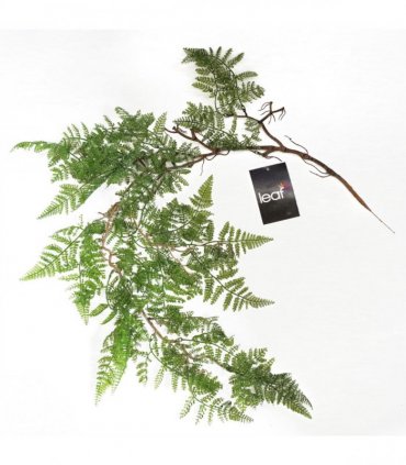 Artificial Hanging Maidenhair Fern Plant Dark Green 100cm Pack of 6 x 100cm