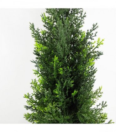 120cm Pair of Artificial Cedar Cypress Topiary UV Resistant
