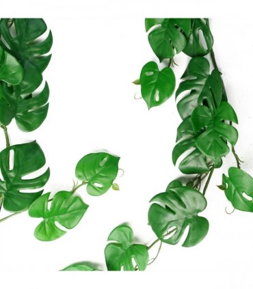 6 x 180cm Artificial Hanging Trailing Monstera Plant