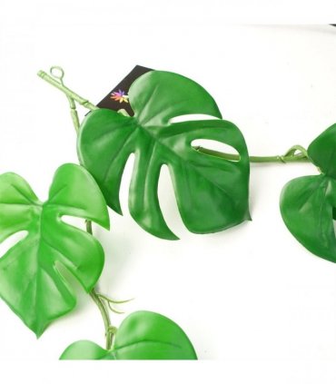 6 x 180cm Artificial Hanging Trailing Monstera Plant