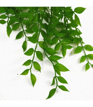 Fern Plant 6 x 100cm Hanging String of Pearls Light Green Artificial Leaf UK