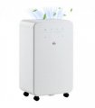HOMCOM 10L/Day Protable Quiet Air Dehumidifier with Purifier, Timer, 5 Modes