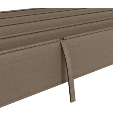 Pergola Sun Shade Cover Roof Replacement Coffee Polyester 286L x 245Wcm