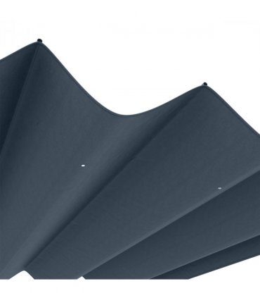 Outsunny Pergola Sun Shade Cover Roof Replacement for 3 x 2.15m Pergola, Grey