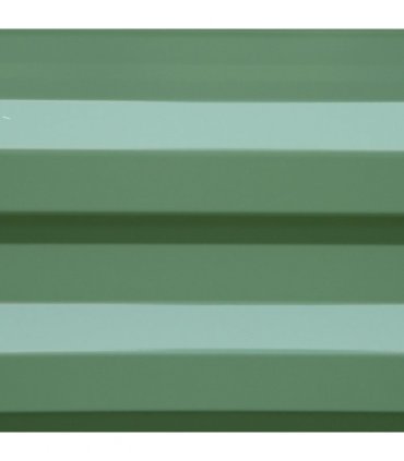 Outsunny Set of 2 Raised Garden Bed Galvanised Planter Box Easy Setup Green