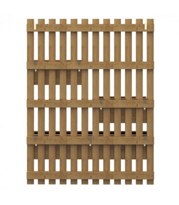 Outsunny Wooden Garden Planters with Trellis Wall-mounted Raised Garden Bed