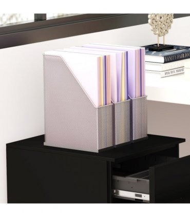 Vinsetto Steel File Cabinet with Lock Hanging Bar for Letter A4 Legal Size Black