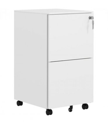 Vinsetto Steel File Cabinet with Lock and Hanging Bar for Letter A4 Legal Size