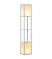 Shelf Floor Lamp Light Grey 42x19x30cm Dual Light Living Room Bedroom